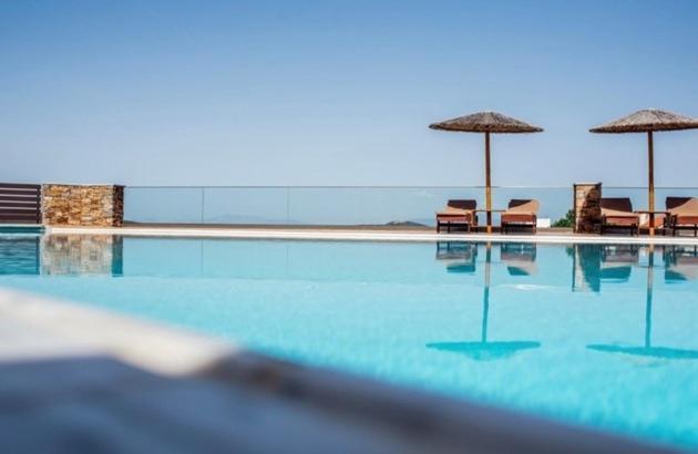 Evia Hotel & Suites Marmari  Eksteriør billede