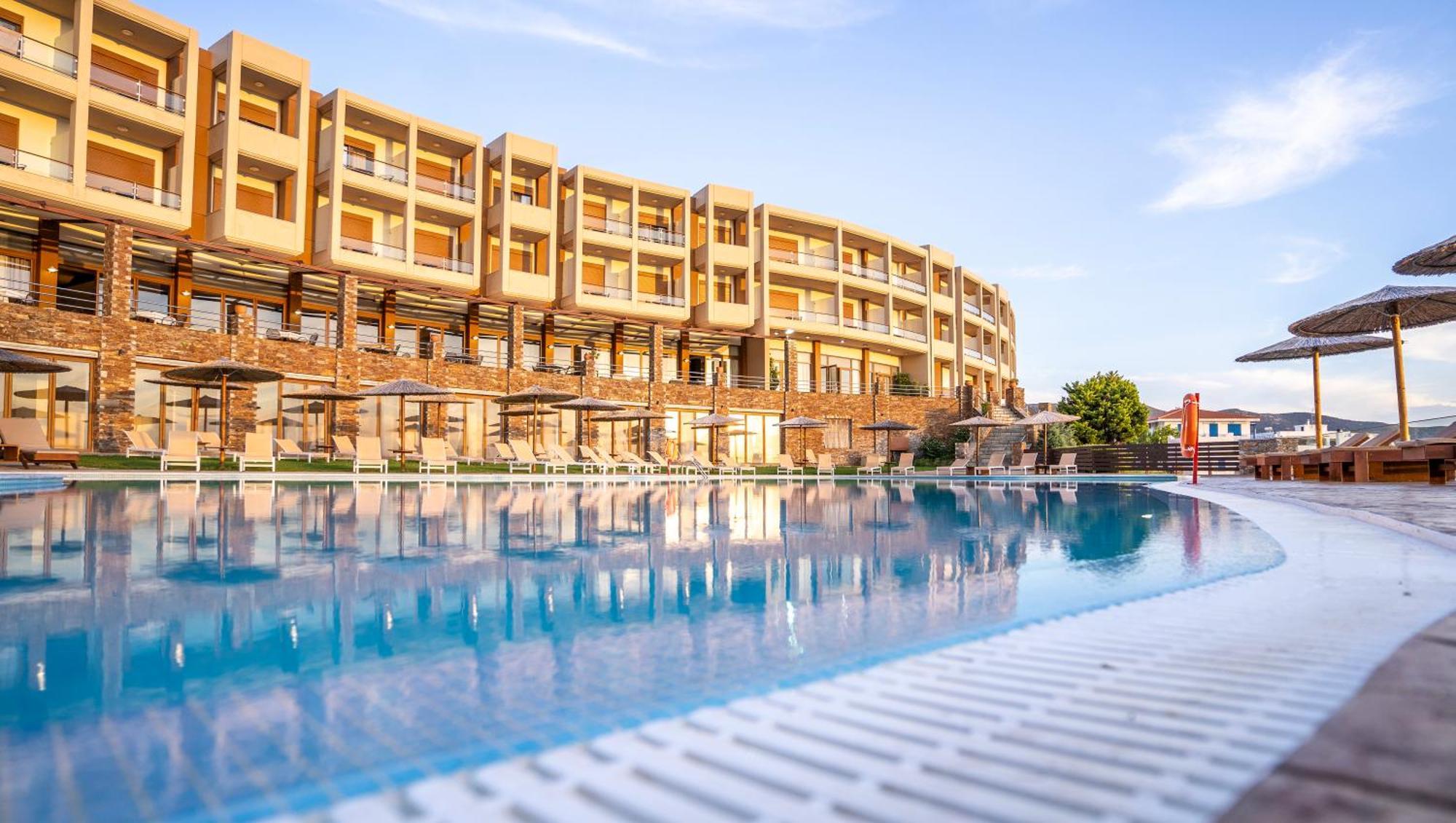 Evia Hotel & Suites Marmari  Eksteriør billede