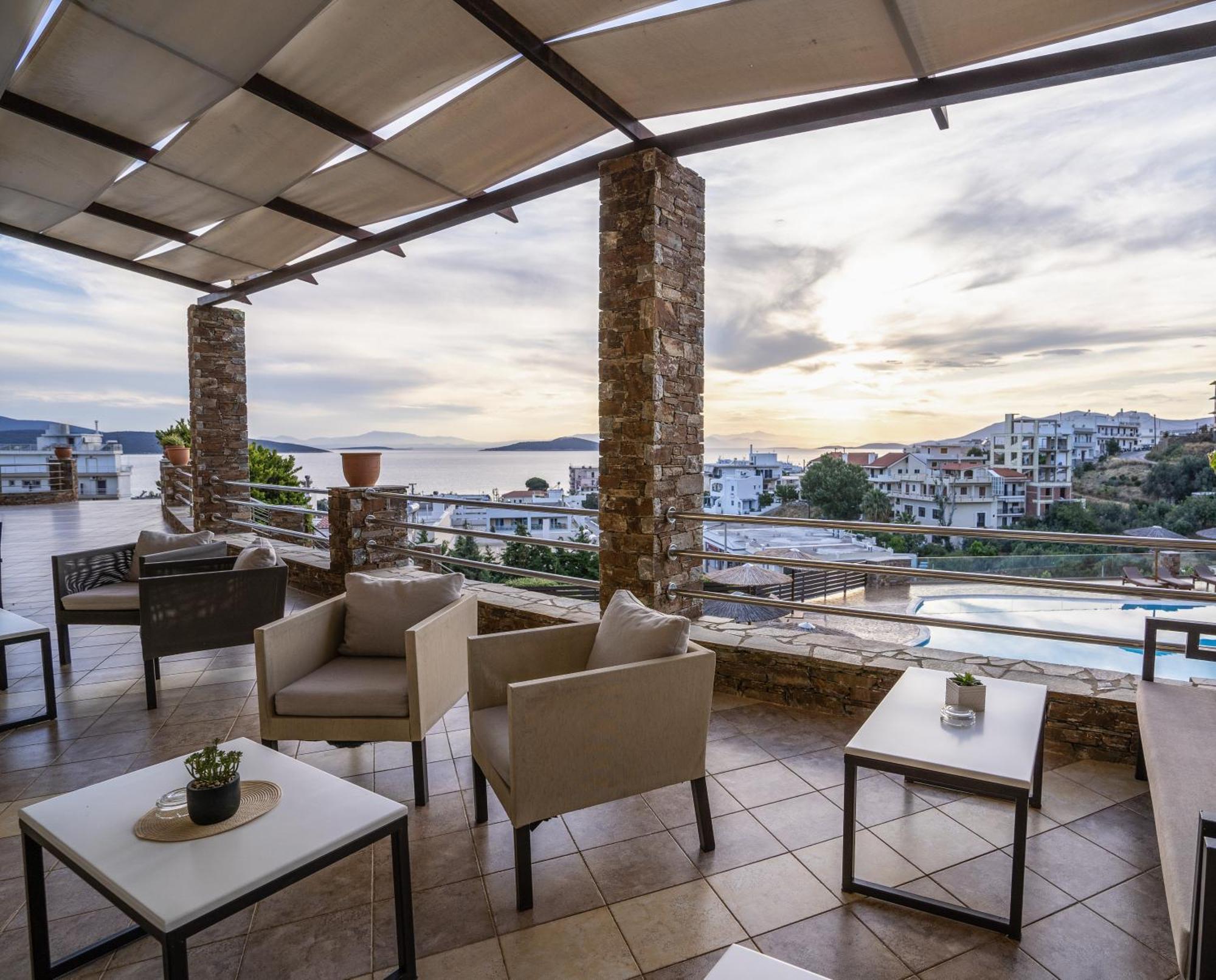 Evia Hotel & Suites Marmari  Eksteriør billede