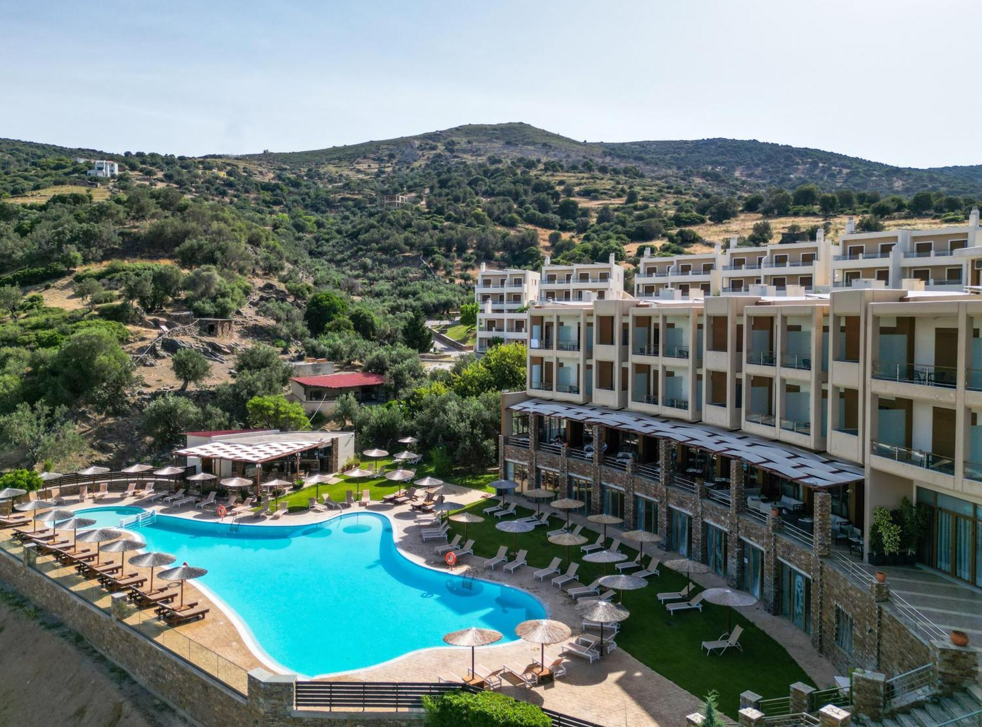 Evia Hotel & Suites Marmari  Eksteriør billede