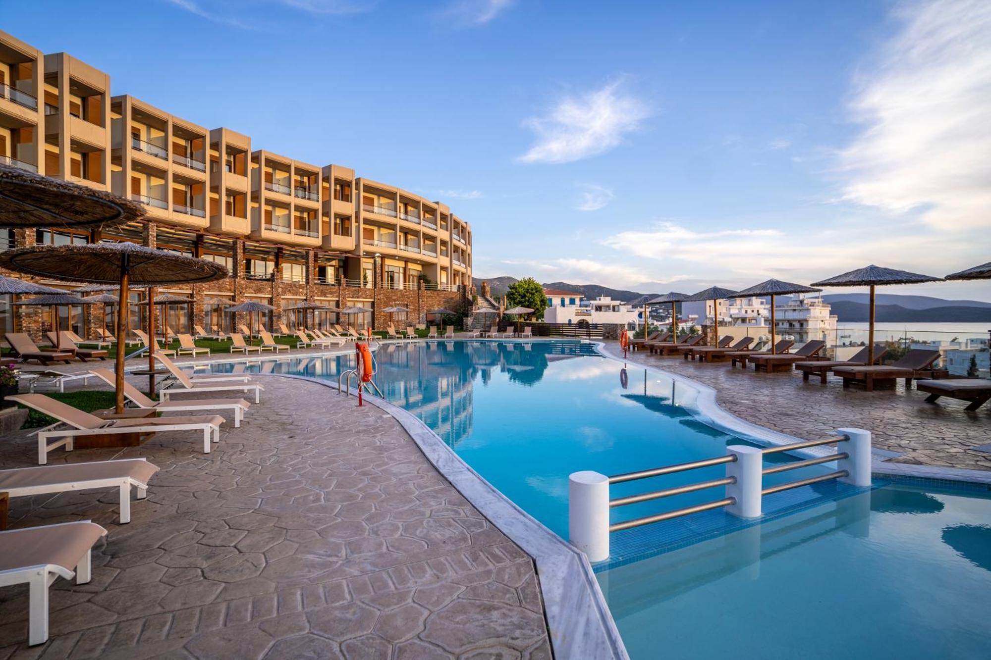 Evia Hotel & Suites Marmari  Eksteriør billede